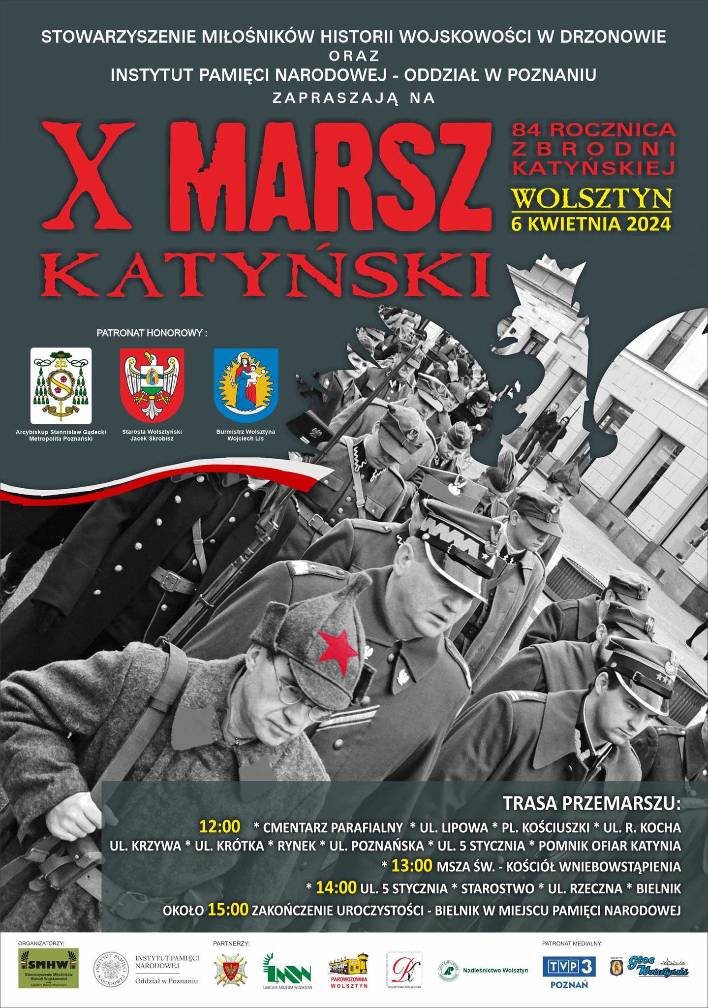 X Marsz Katyski 6 kwietnia 2024
