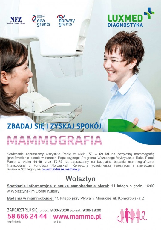 Bezpatna mammografia